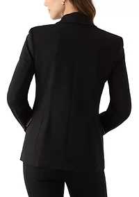 Women's 2 Button Notch Collar Blazer
