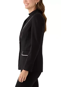 Women's 2 Button Notch Collar Blazer