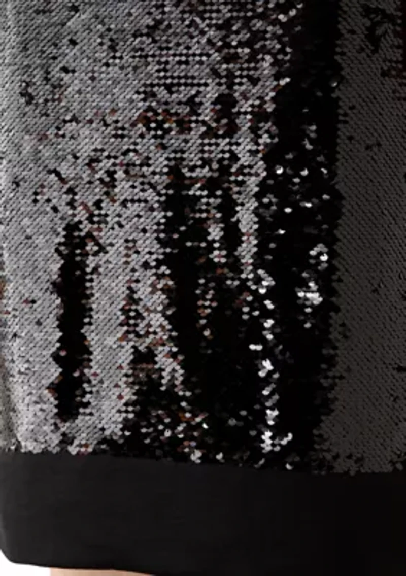 Women's Sequin Midi Skirt