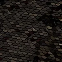 Women's Button Down Sequin Top