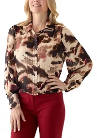 Women's Long Sleeve Button Down