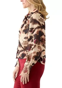 Women's Long Sleeve Button Down