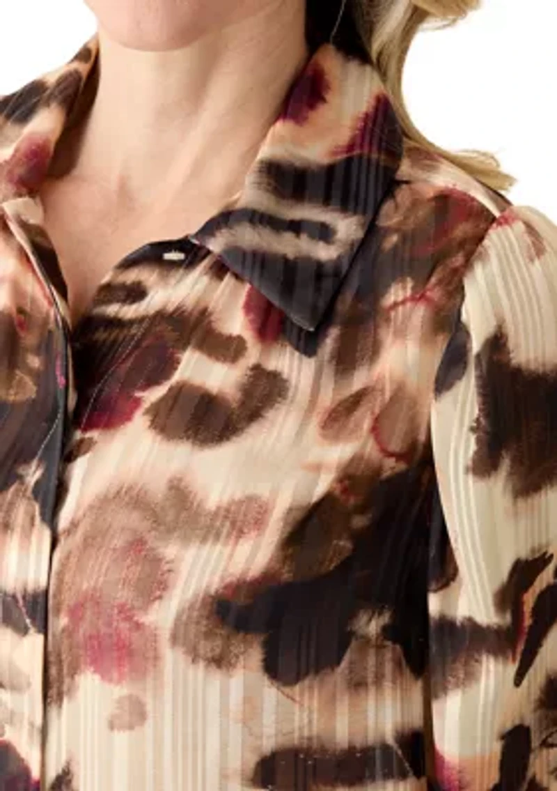 Women's Long Sleeve Button Down