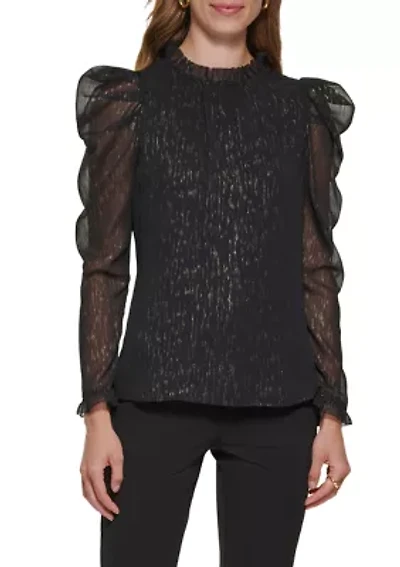 Women's Puff Sleeve Blouse