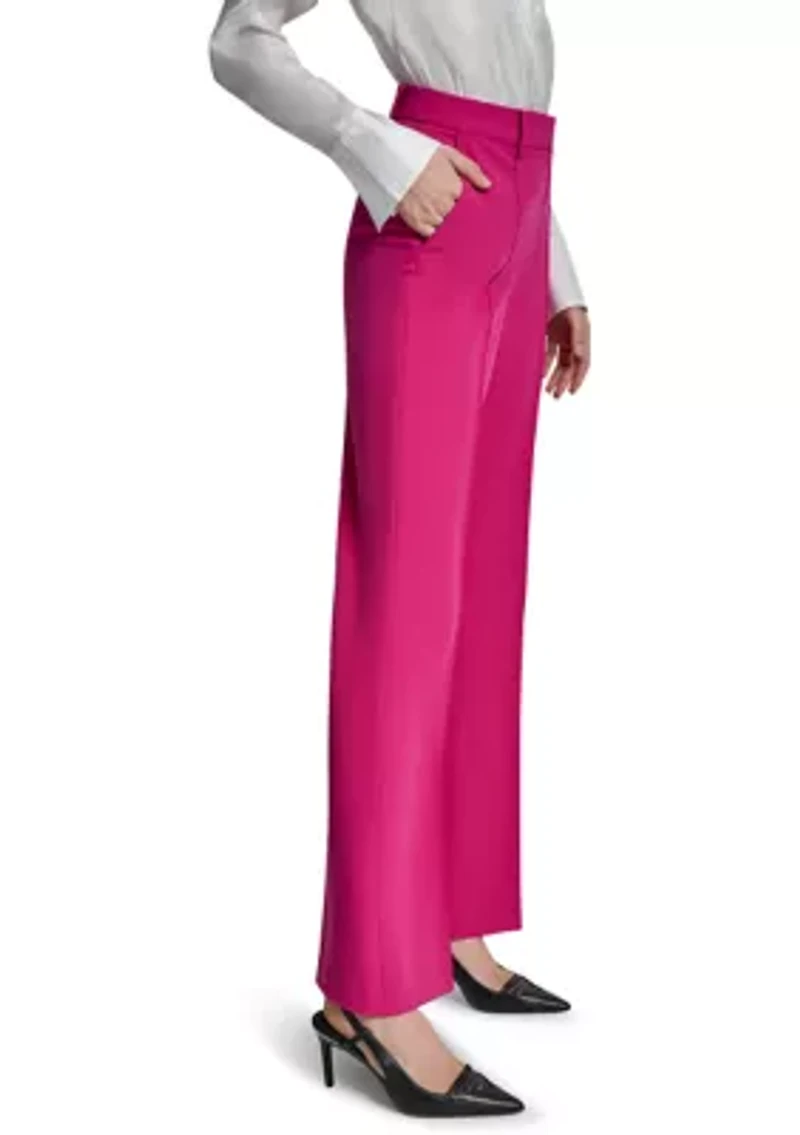 Women's Wide Leg Pants with Seam