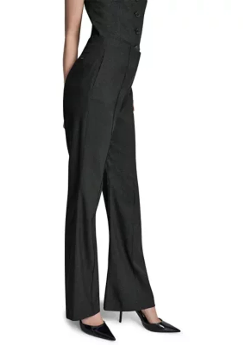 Women's Wide Leg Pants with Seam