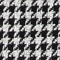 Women's Houndstooth Skirt with Zippers