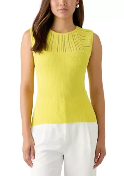 Women's Sleeveless Knit Top
