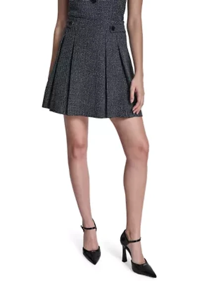 Women's Pleated Short Skirt
