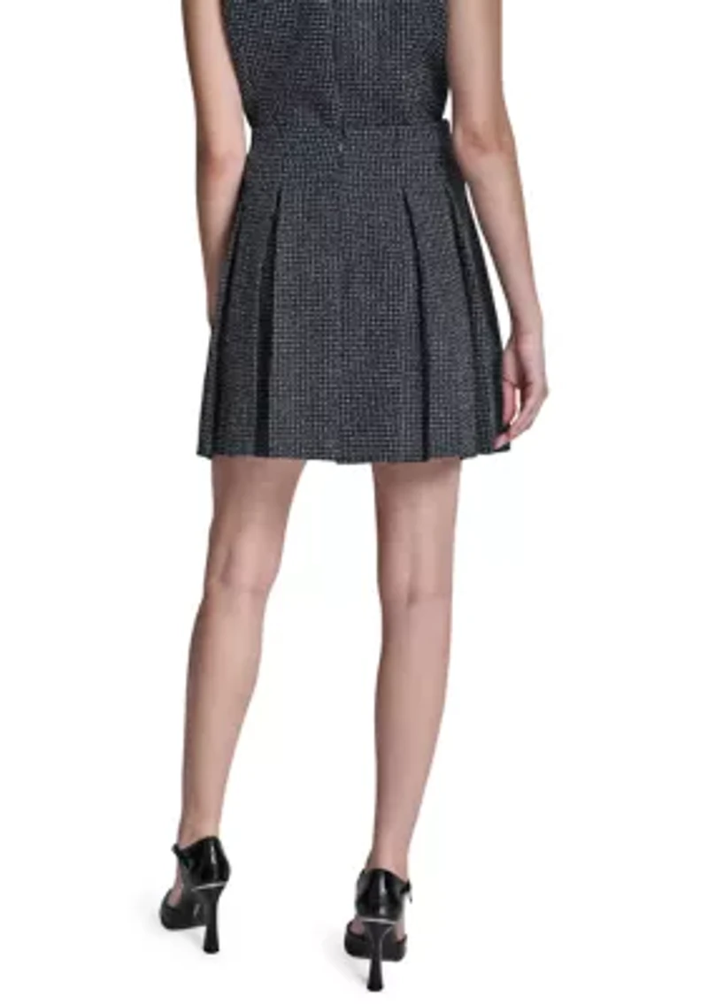 Women's Pleated Short Skirt
