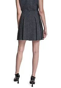 Women's Pleated Short Skirt