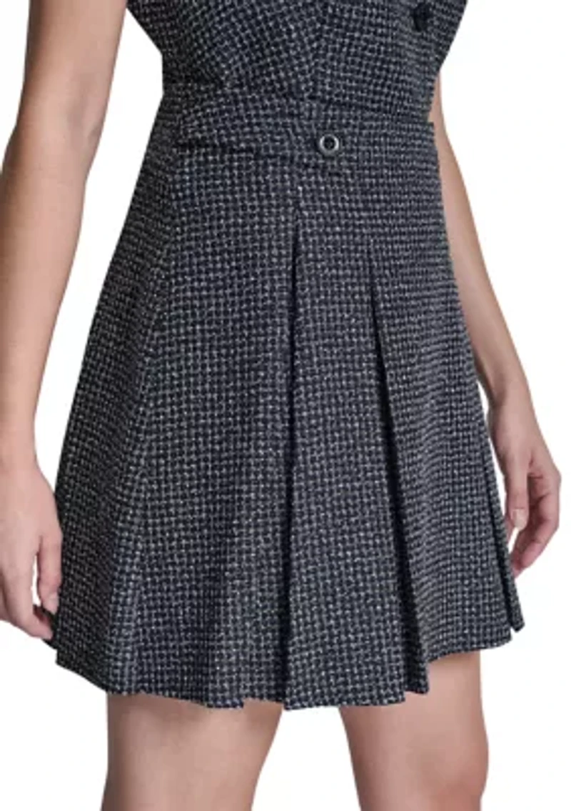 Women's Pleated Short Skirt