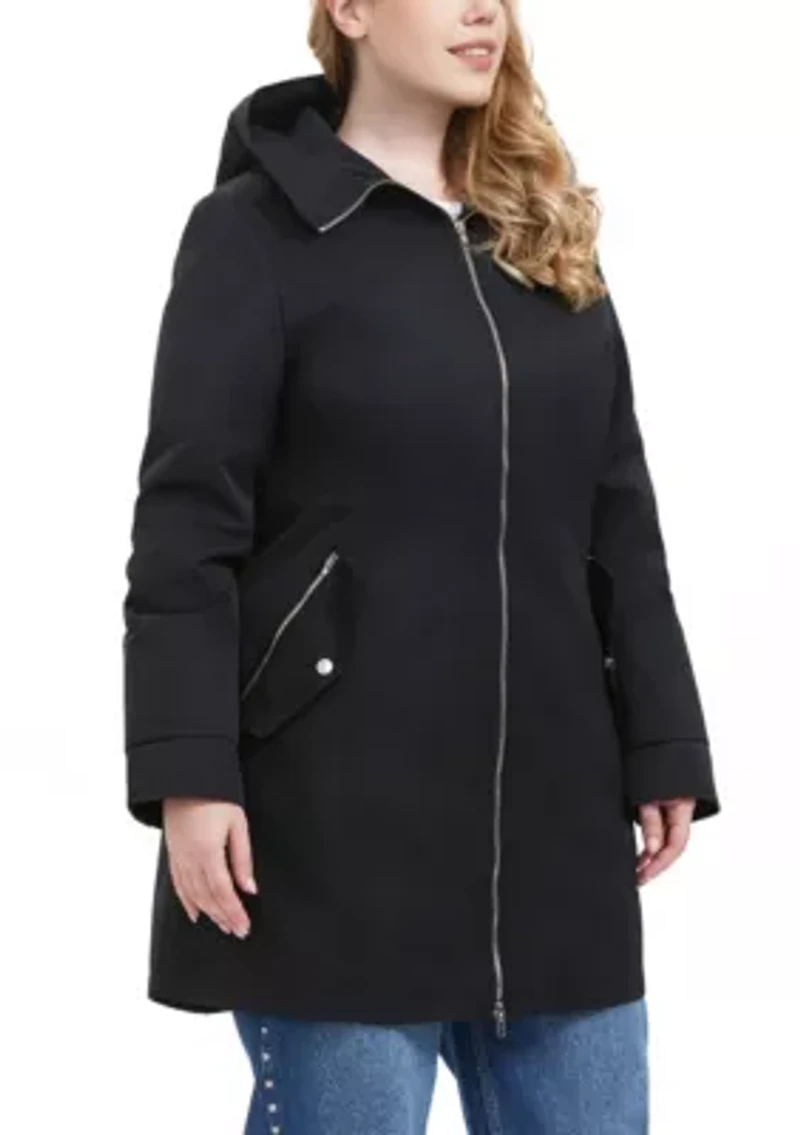 Plus Hooded Anorak Jacket