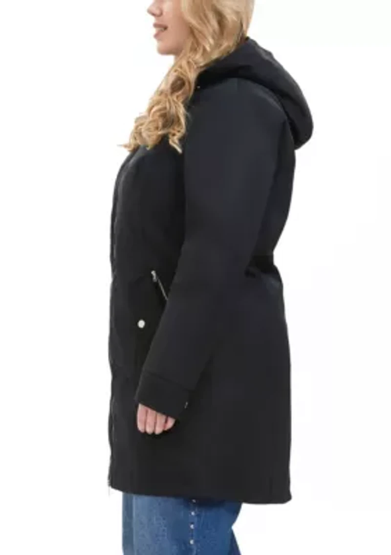 Plus Hooded Anorak Jacket