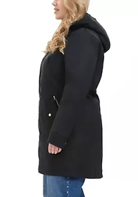 Plus Hooded Anorak Jacket