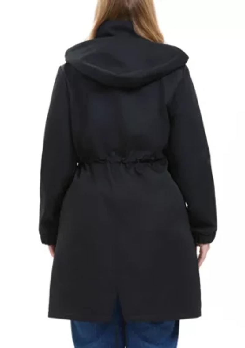 Plus Hooded Parka Jacket