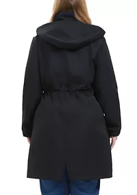 Plus Hooded Parka Jacket