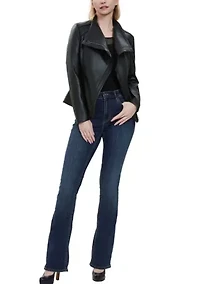 Women's Suki Faux Leather Moto Jacket