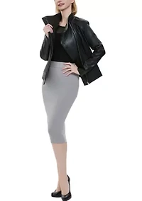 Women's Suki Faux Leather Moto Jacket