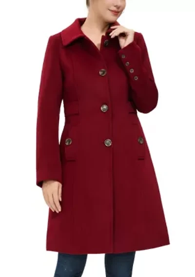 Women's Arina Wool Blend Walking Coat