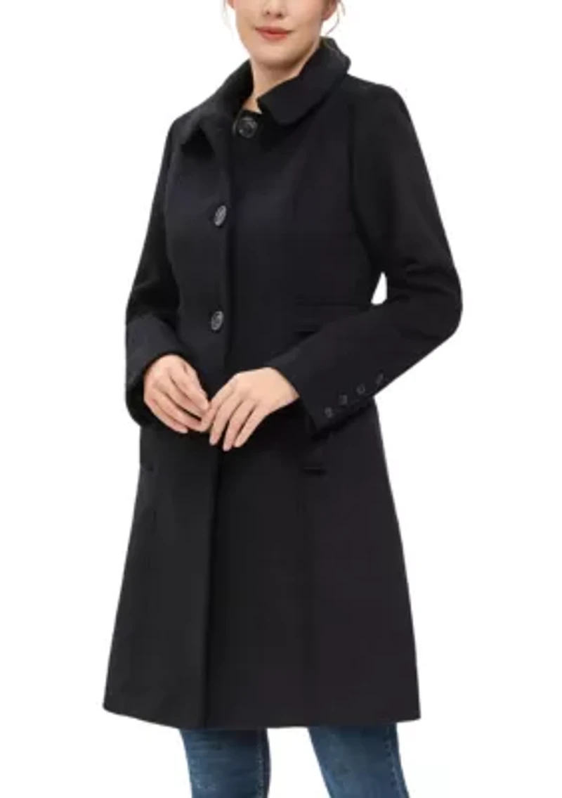 Women's Arina Wool Blend Walking Coat