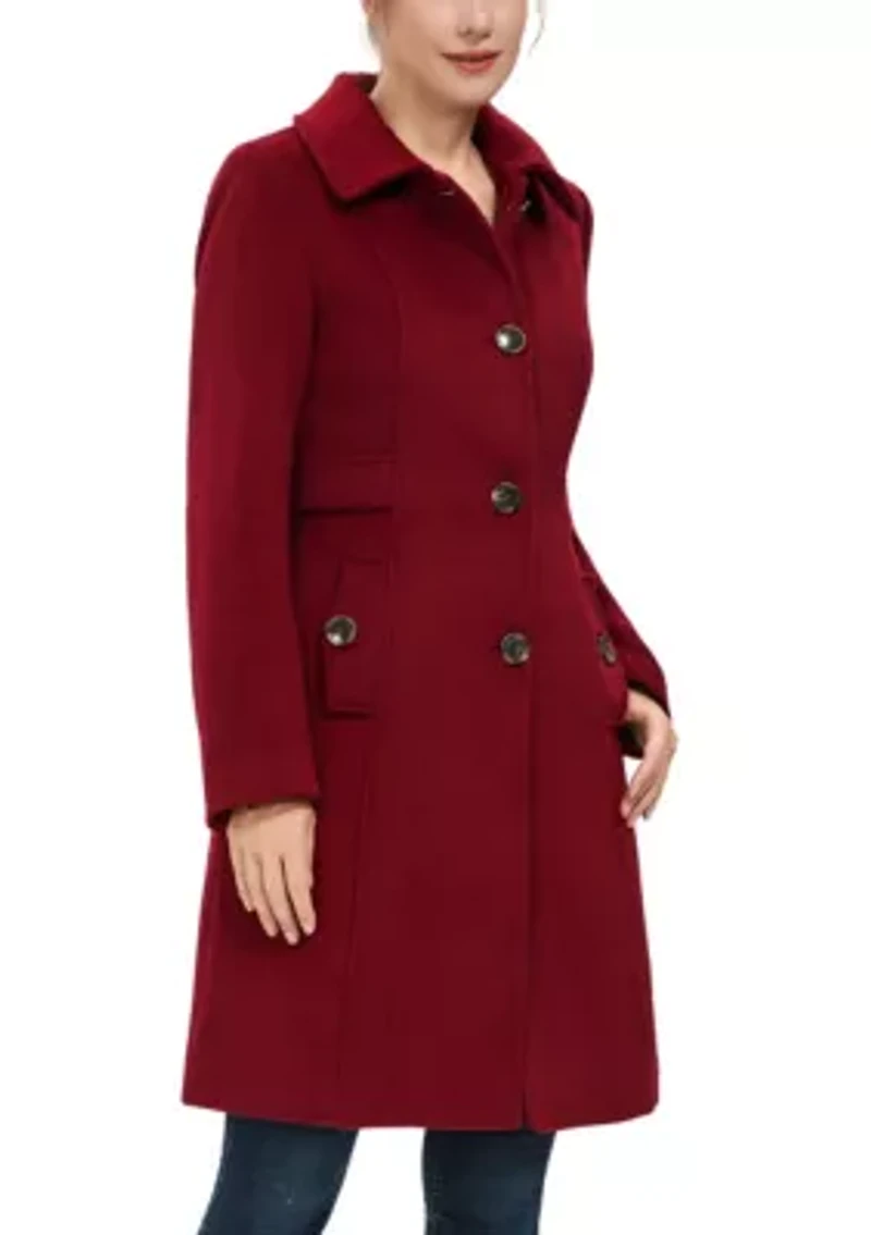 Women's Arina Wool Blend Walking Coat