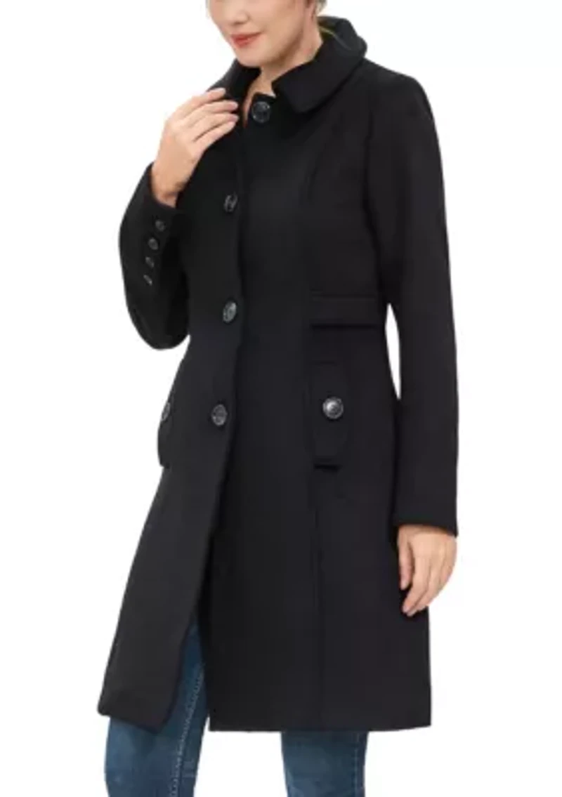 Women's Arina Wool Blend Walking Coat