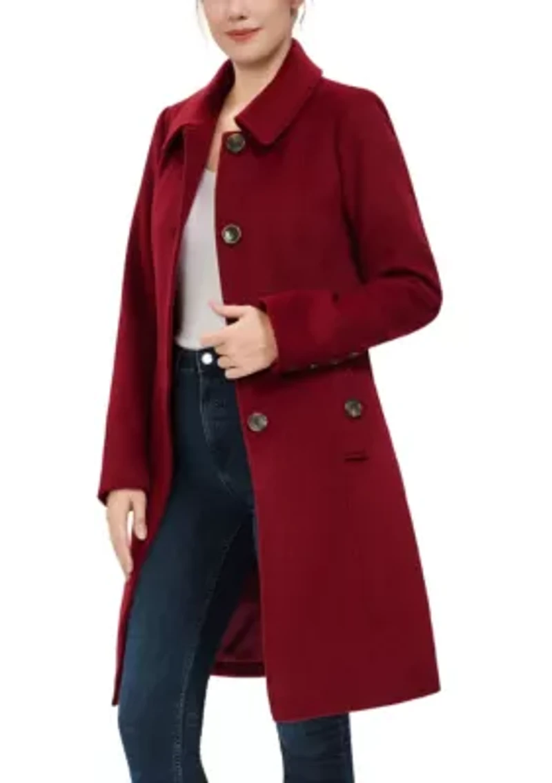 Women's Arina Wool Blend Walking Coat