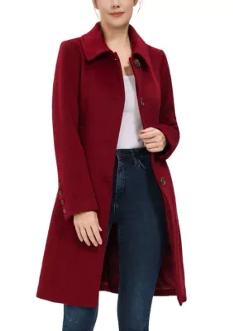 Women's Arina Wool Blend Walking Coat