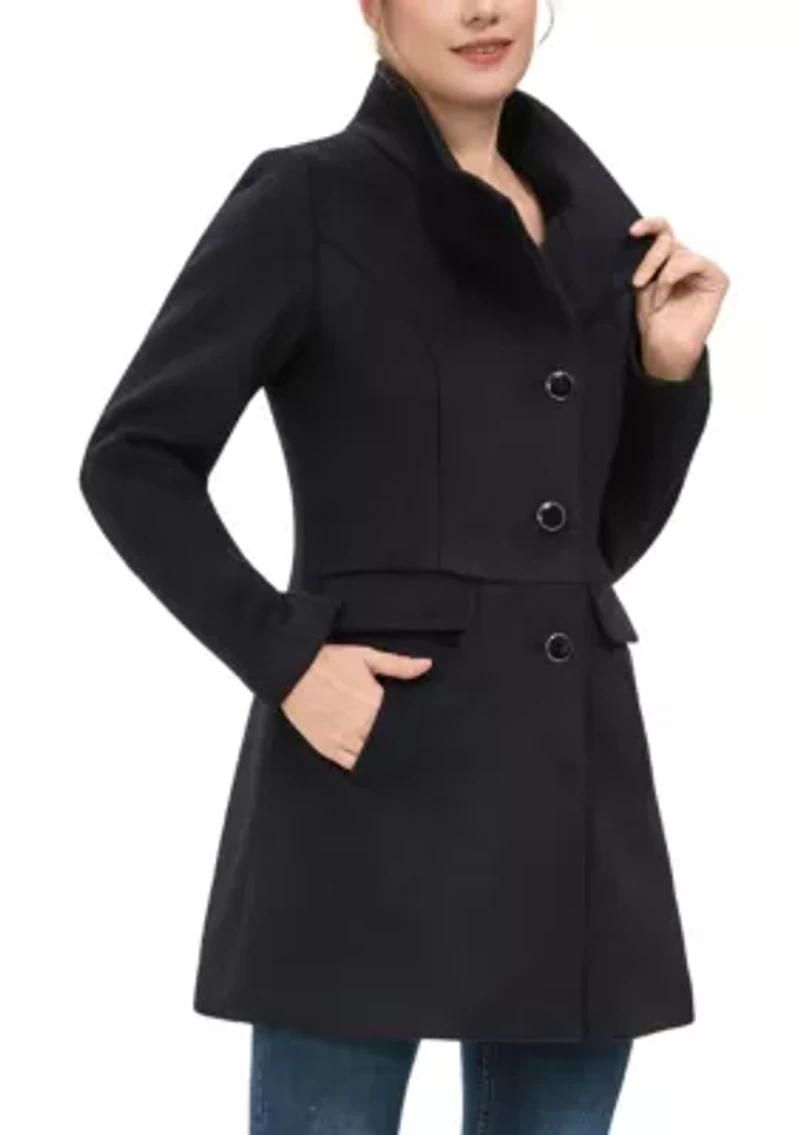 Women's Olivia Wool Blend Walking Coat