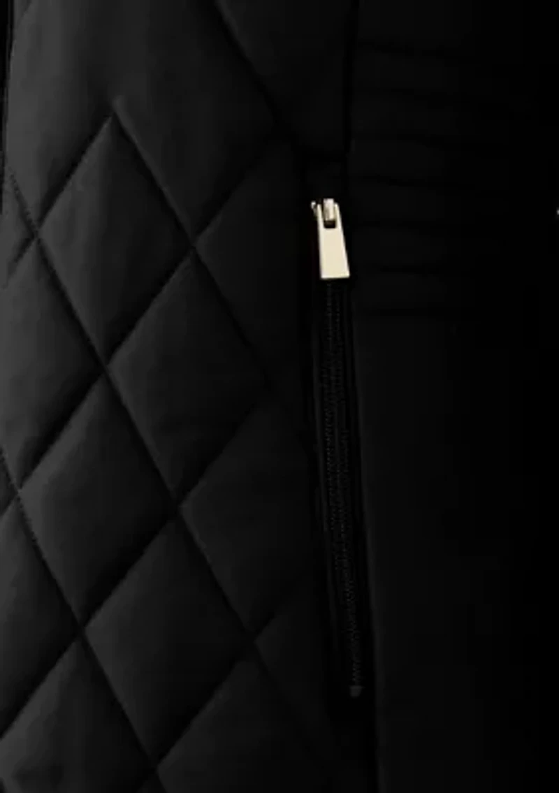 Women's Quilted Polyfill Jacket With Hood