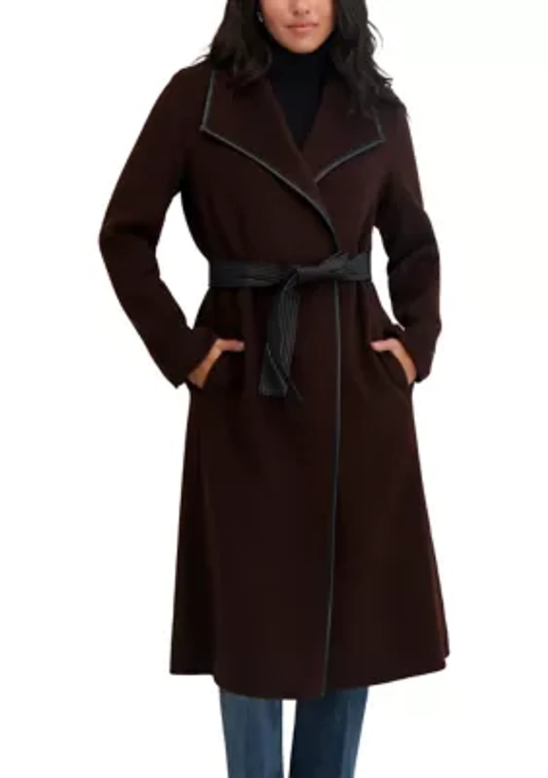 Juliette Long Line Wrap Coat