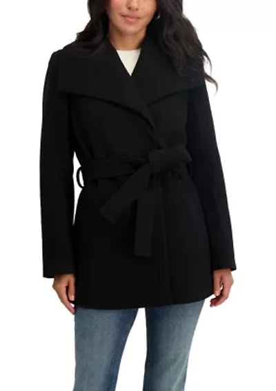 Women's Evelynn Belted Wrap Coat