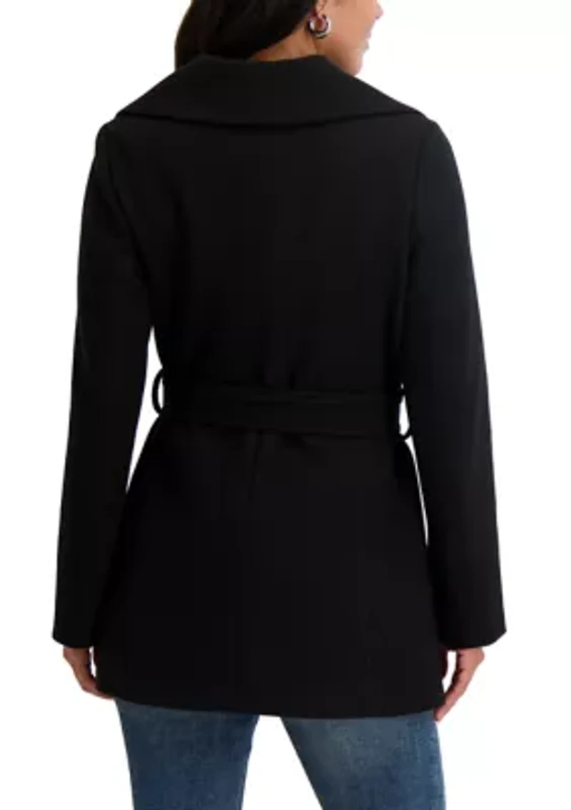 Women's Evelynn Belted Wrap Coat