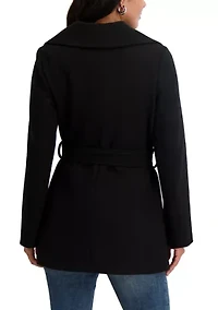 Women's Evelynn Belted Wrap Coat