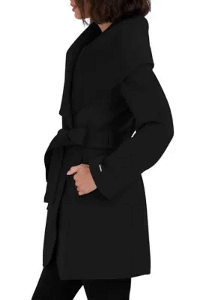 Women's Marilyn 34" Drape Collar Coat