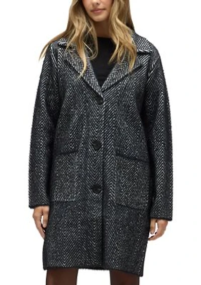 Women’s Chevron Patterned Eyelash Coatigan