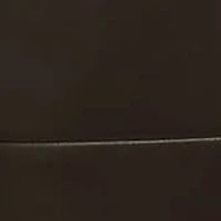 Women’s Poet Lapel Belted Faux Leather Trench Coat