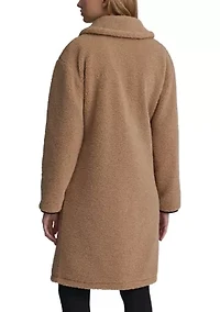 NVLT Women's Berber Toggle Coat