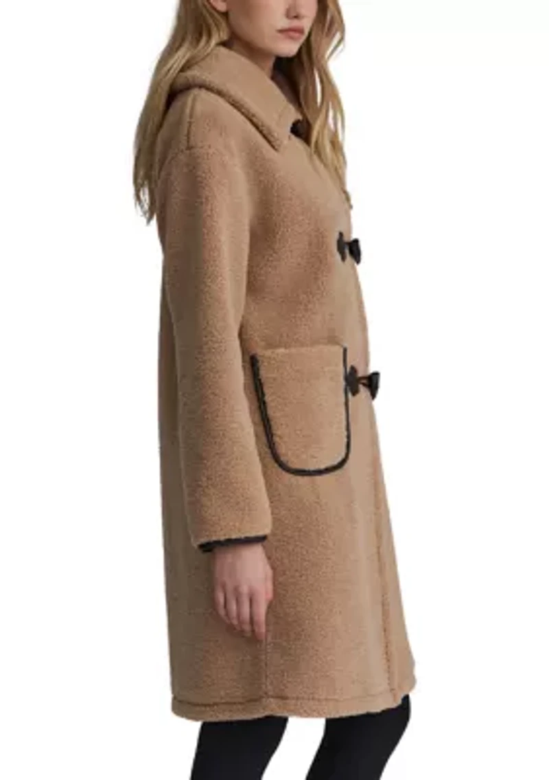 NVLT Women's Berber Toggle Coat