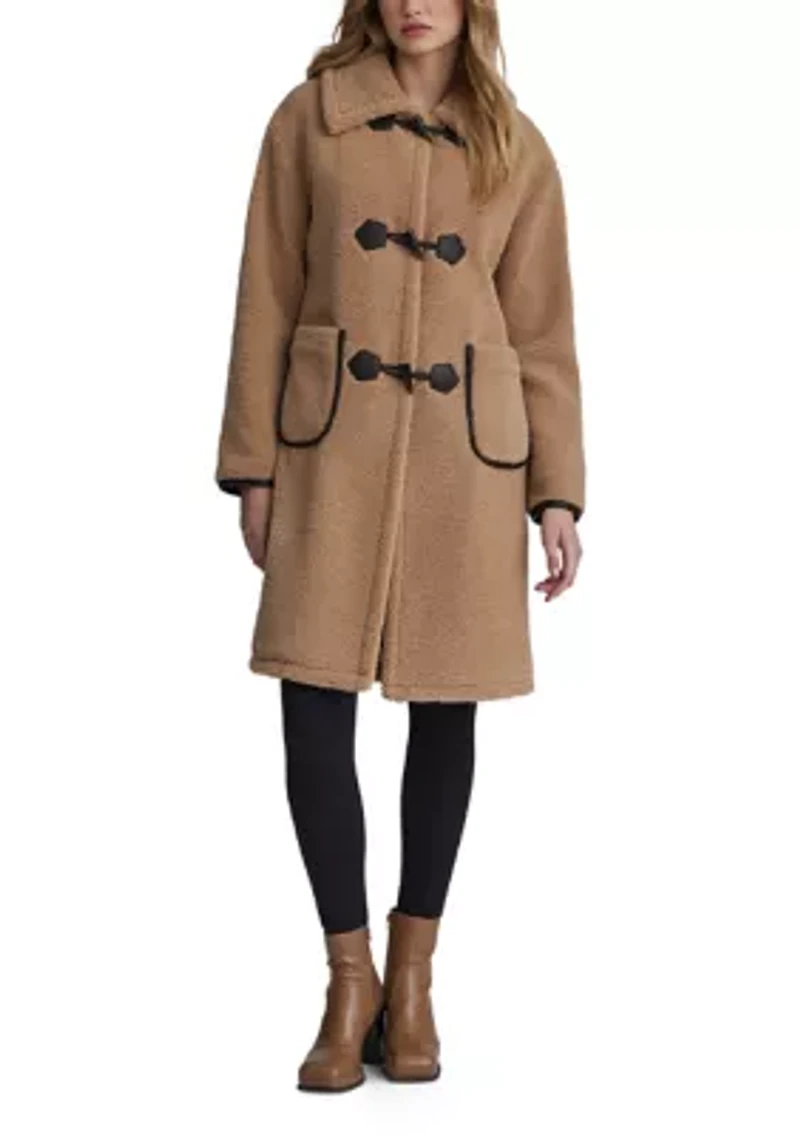 NVLT Women's Berber Toggle Coat