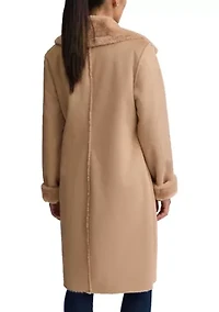 Women’s Mid Length Shearling Coat
