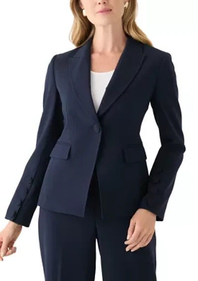 Petite Crepe Jacket