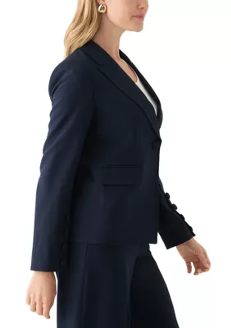 Petite Crepe Jacket