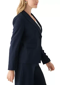 Petite Crepe Jacket