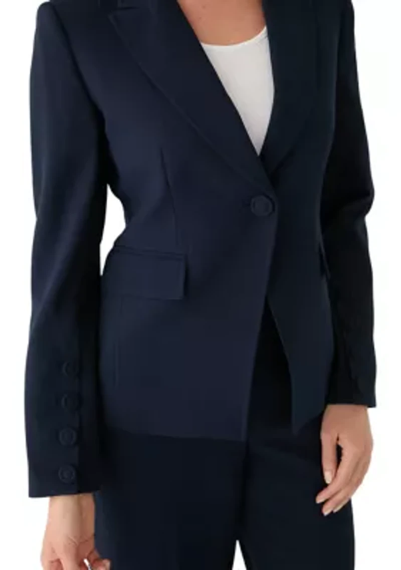 Petite Crepe Jacket