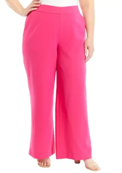 Plus Wide Leg Pants