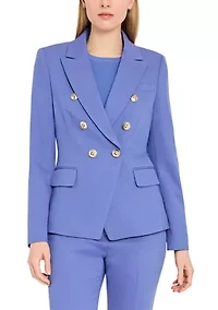 Women's Double Notch Collar Blazer