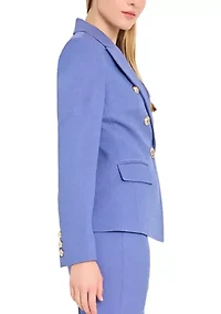 Women's Double Notch Collar Blazer