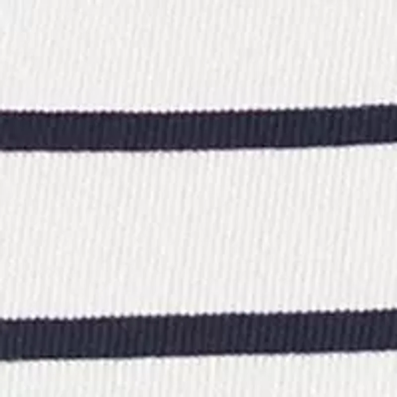 Women's Short Sleeve Scoop Neck Striped Top